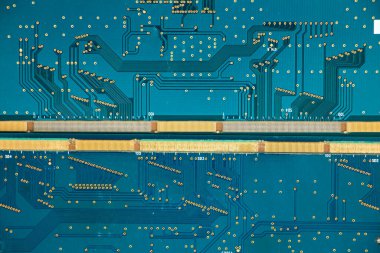 Elektronik anakart ve izometrik işlemci ve mikroçip, Ukrayna ve Rus savaş teması