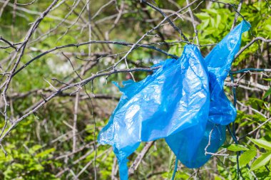 Plastik torba, çevre kirliliği ve çöp, gezegen çöplüğü