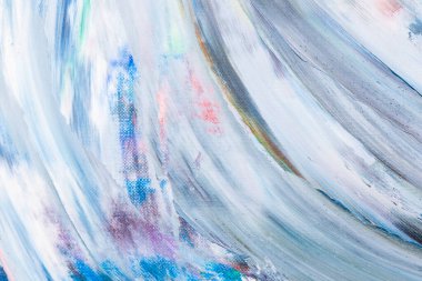 Mavi, beyaz, kırmızı ve mor renklerin tasviri, soyut ve modern çizim sanatı, renk arkaplanı