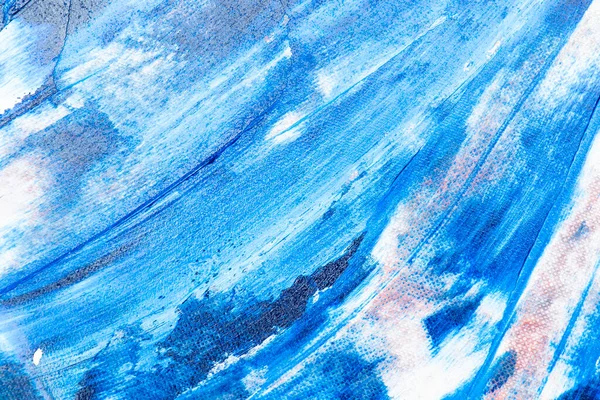 Ilustração Das Cores Azul Branco Roxo Pintar Arte Desenho Abstrato — Fotografia de Stock