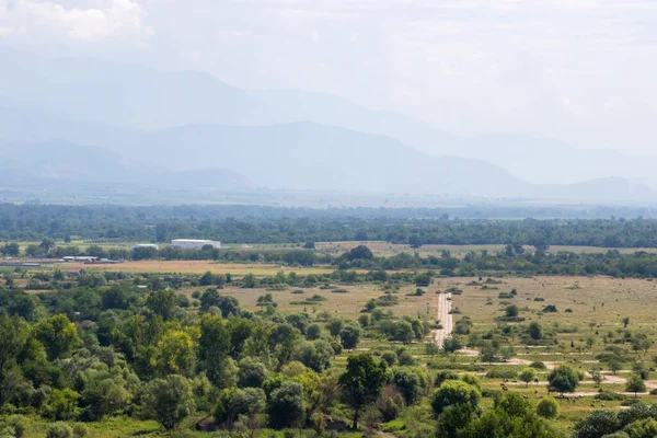 Kakheti View Landscape Helicopter Georgian Nature Beauty — Foto de Stock
