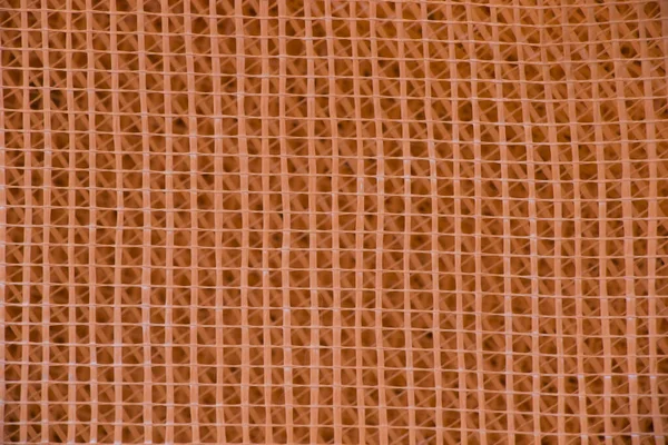 Pomarańczowy Plastikowy Płot Xps Tła Tekstury — Zdjęcie stockowe