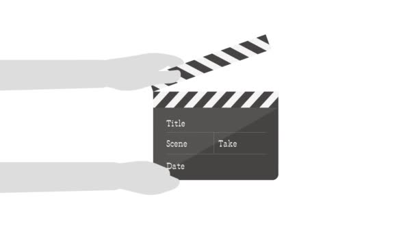 Animation Action Clapperboard Mp4 — Video