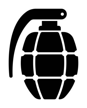 El bombası, bomba vektör resimleme