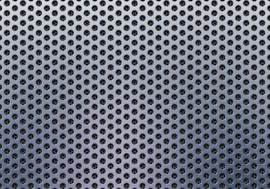 Delinmiş metal arkaplan deseni (gümüş )