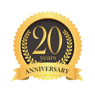 Altın yıldönümü ikonu: 124; 20. yıl dönümü