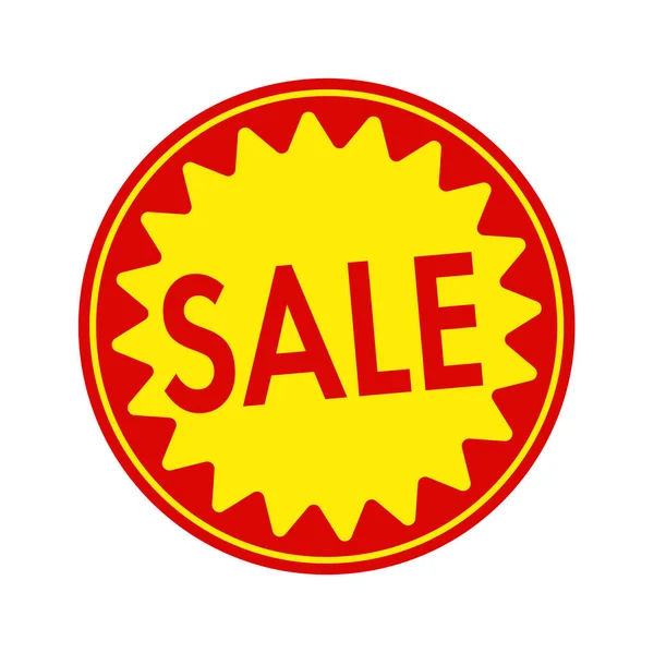 Sale Label Vector Illustration Sale — Stockvektor