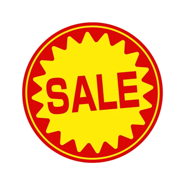 Sale Label Vector Illustration Sale — Image vectorielle