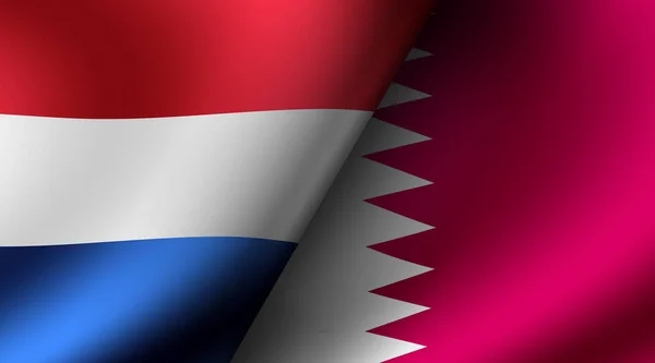 Fotboll 2022 Koncernens Matchkort Nederländerna Qatar — Stockfoto