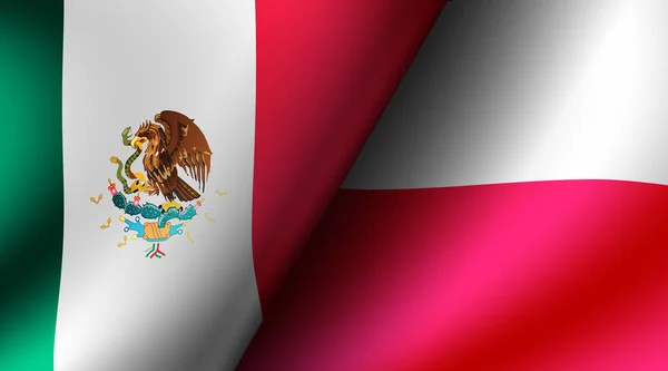 Fotboll 2022 Gruppspel Match Cards Mexiko Polen — Stockfoto
