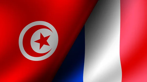 Football 2022 Winstly Group Stage Match Cards Tunisia France — Stok Foto