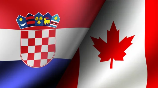 Ποδόσφαιρο 2022 Ομαδικές Κάρτες Αγώνων Κροατία Καναδάς — Φωτογραφία Αρχείου