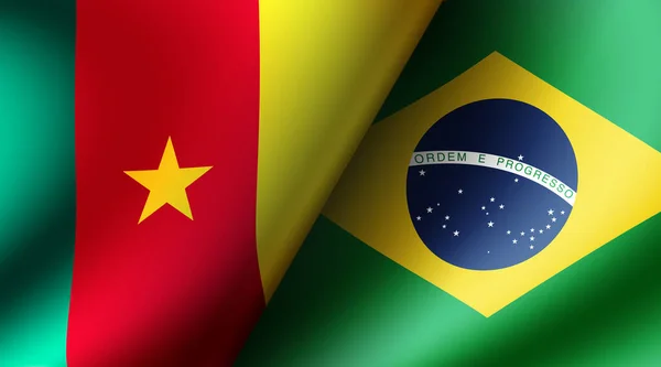 Cartas Jogo Estágio Grupo Futebol 2022 Camarões Brasil — Fotografia de Stock