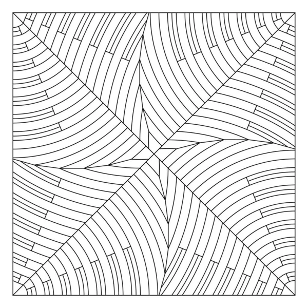 Döşeme deseni tasarımı. Kesişen ve kesişen dairelerin 4 kopyasının düzenlenmesi. Doku, yüzey elementi ve # 300 boyası için uygun. EPS8.