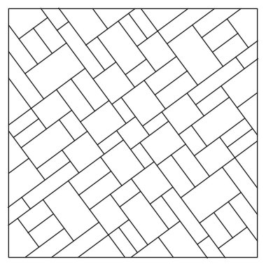 Decorative plaid pattern art for coloring pages for adults. Good mood. Relieve stress and anxiety. EPS8 #606