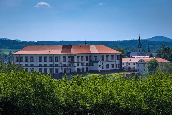 Schloss Zakupy Renaissance Residenz Haus Berka Von Duba — Stockfoto