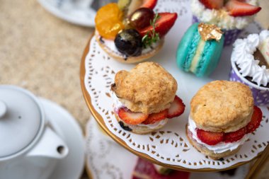 Kaynak menüsü Meyve Ekmeği Asya sokak yiyecekleri