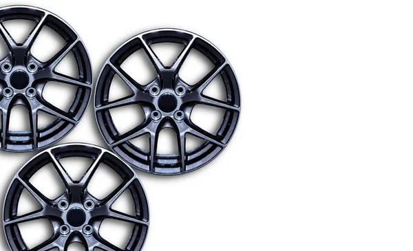 Car Alloy Isolierte Beine Weißer Hintergrund Cliping Teil — Stockfoto