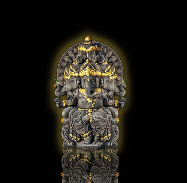 Ganesha Náboženská Zdrženlivost Věc Stará Moc Náboženských Místech — Stock fotografie