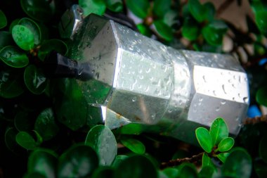 İtalyan Moka Pot 'u İtalyan Moka Pot' undan ayrıldı İtalyan moka otu kahvesi kaldı