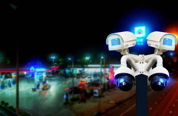 Système Vidéosurveillance 360 Degrés Technologie Système Qui Est Prudent Prend — Photo