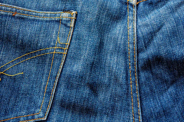 Jeans Blue Jean Stof Textuur Achtergrond Classic Jeans Textuur Van — Stockfoto