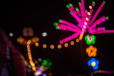 Bokeh ışıkları, güzel ışıklar