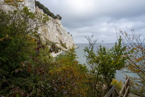 Belles falaises de craie à Mons Klint au Danemark — Photo