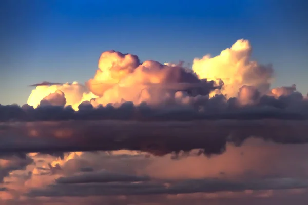 Beutiful Sunset Sky Clouds — Stok fotoğraf