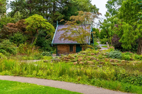 View Old Pumping Station Harrogate Yorkshire Summertime — Stock Photo, Image