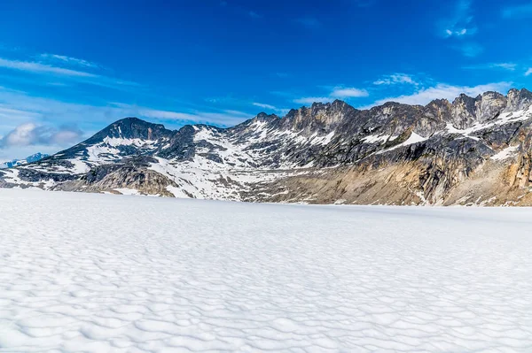 View Denver Glacier Close Skagway Alaska Summertime — Stok fotoğraf