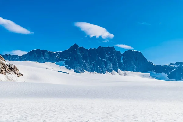 View Canada Denver Glacier Close Skagway Alaska Summertime — Stok fotoğraf