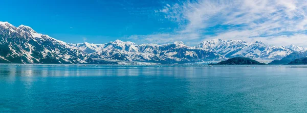 Panorama View Disenchartment Bay Headlands Glaciers Alaska Summertime — Stock Fotó
