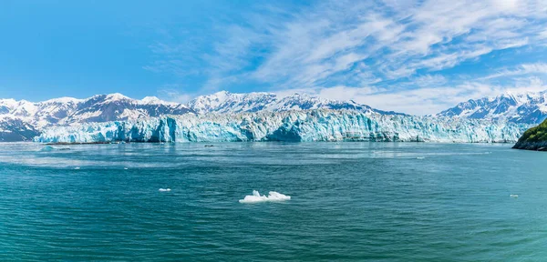 View End Hubbard Glacier Disenchartment Bay Alaska Summertime — 스톡 사진