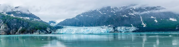Panorama View Waters Glacier Bay Marjerie Glacier Alaska Summertime — Stok fotoğraf