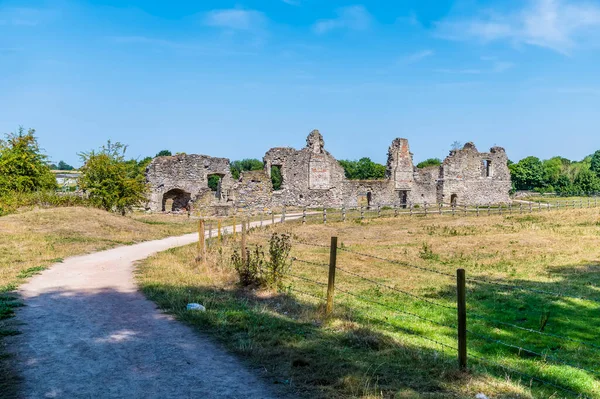 Längs Vägen Mot Ruinerna Grace Dieu Priory Leicestershire Storbritannien Sommaren — Stockfoto