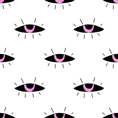 Her şeyi gören göz, üçüncü göz, esrarengiz, çivit mavisi, çağdaş kusursuz görüntü. Gizemli yaratıkların gözleri.