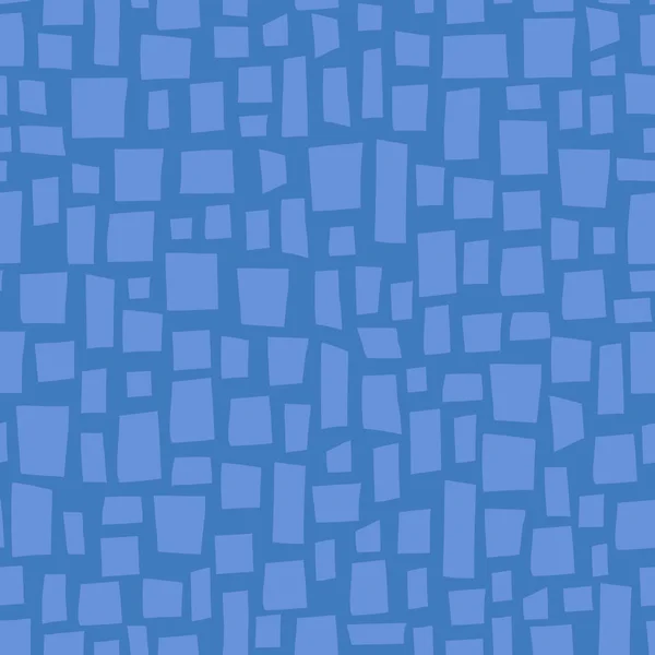 Motif sans couture mosaïque carrés abstraits pour textile, papier peint, impression de papier d'emballage et autre conception — Image vectorielle