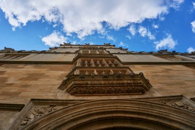 OXFORD, İngiltere - 13 Nisan 2021. Oxford Üniversitesi, Oxford, İngiltere.