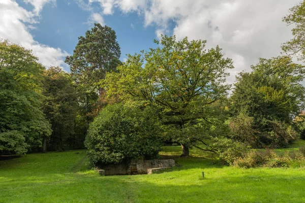 ソース内のテオドロスQuelle公園Kronthar Kronberg Taunus Germany — ストック写真