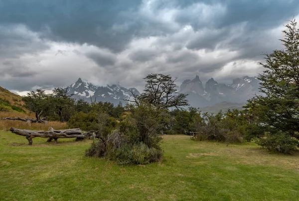 Paysage Dans Parc National Torres Paine Chili — Photo