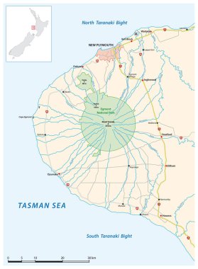 Taranaki yarımadasının yol haritası, Yeni Zelanda