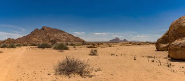 landscape at the Spitzkoppe rock formation, Namibia