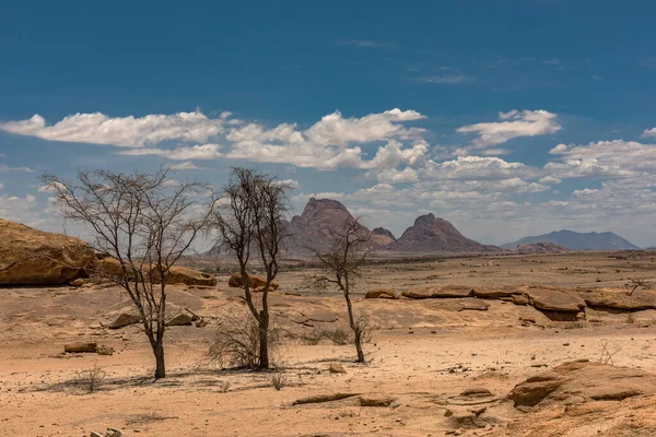 Ландшафт Скале Шпицкоппе Намибия — стоковое фото