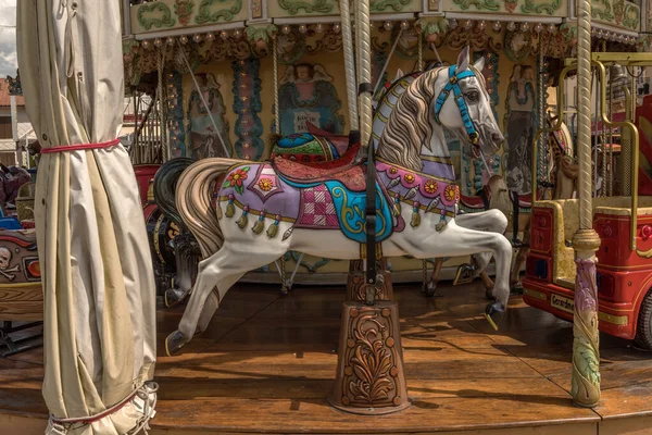 Grardmer France August 2022 Traditional French Carousel Gerardmer Grand Est — Stockfoto