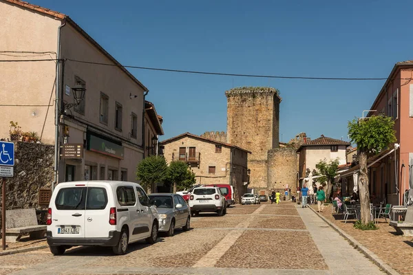 Miranda Del Castanar Spanien Mai 2022 Das Historische Dorfzentrum Von — Stockfoto