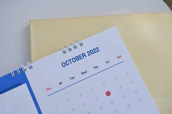 Blurred Calendar Page White Tone Planning Concept — Stock Photo, Image
