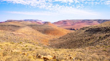 Namibya, Hardap bölgesi, Namib Çölü doğusunda Namib Naukluft Ulusal Parkı Sossusvlei, Zaris geçidi..