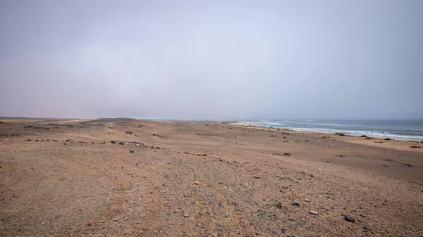 Pláž Pobřeží Skeletonu Namibie — Stock fotografie