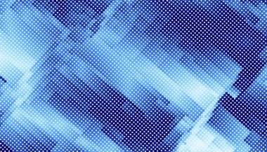 Soyut dijital fraktal model. Soyut geometrik noktalar deseni.